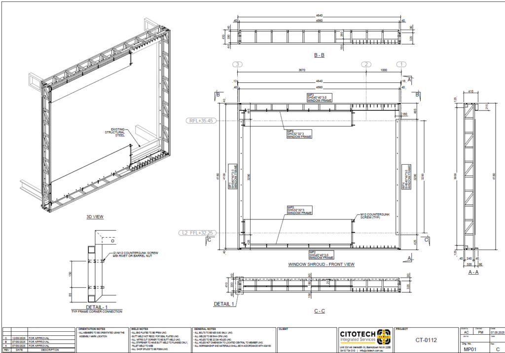 how shop drawing services reduce fabrication rework by... Shop Drawing Services In Australia | Citotech